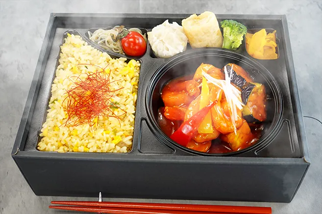 大海老の四川チリソース炒め加熱式弁当